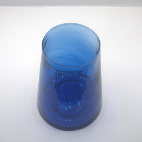 Vase en verre recyclé