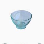 Petit bol marocain en verre Beldi recyclé - Transparent