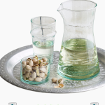 Carafe Beldi SA19 en verre beldi recyclé soufflé à la main