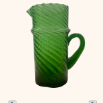 Carafe Beldi Torsadée Verte